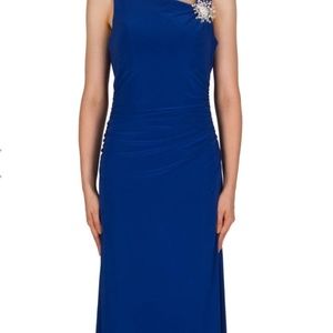 Joseph Ribkoff Blue Sleeveless Dress